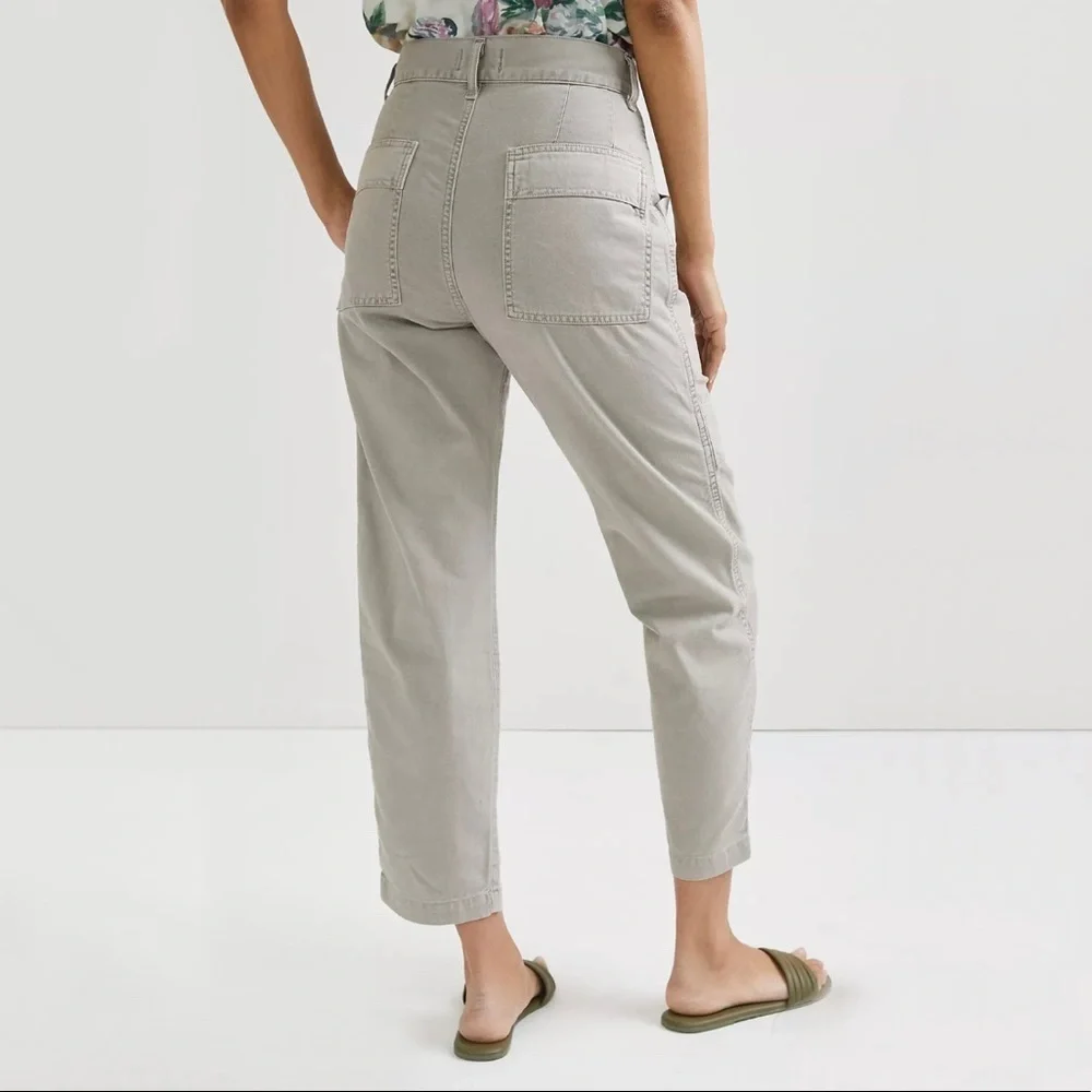 AGOLDE Kai Ultra High-Rise Utility Jeans Sz 31 Cropped - Picture 8 of 9